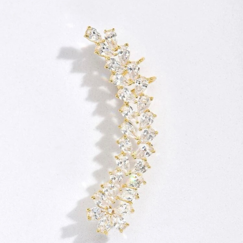 1pc Zircon Decor Earring